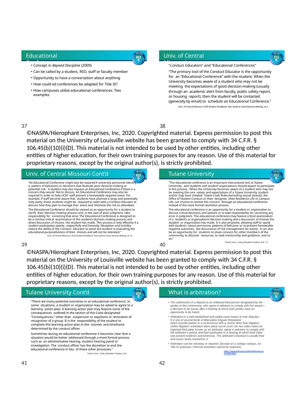 TRAINING MATERIALS Facilitating Fair and Effective - slide 7 of 24