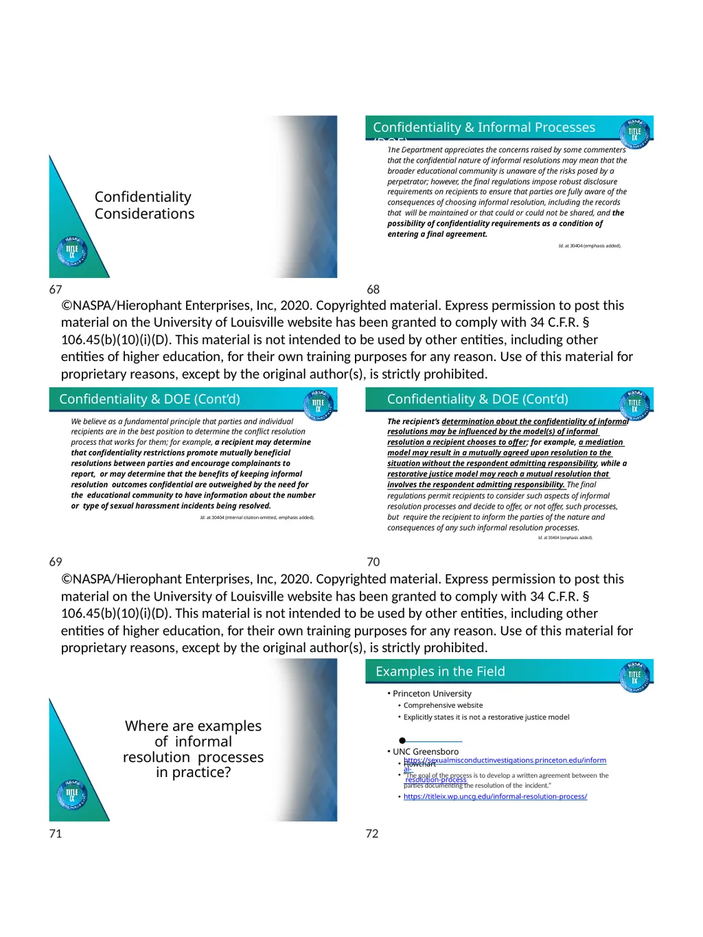 TRAINING MATERIALS Facilitating Fair and Effective - slide 12 of 24