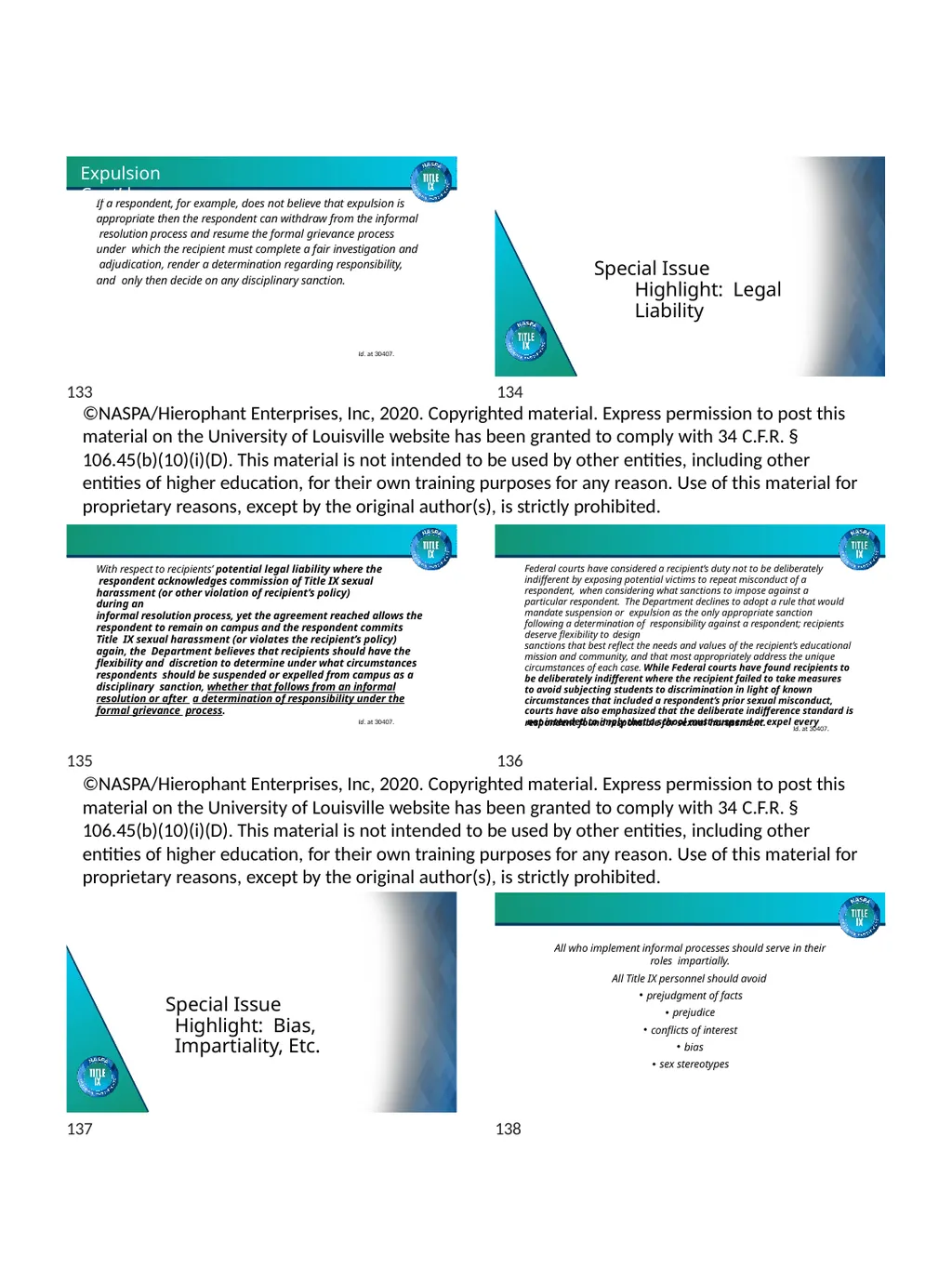 TRAINING MATERIALS Facilitating Fair and Effective - slide 23 of 24