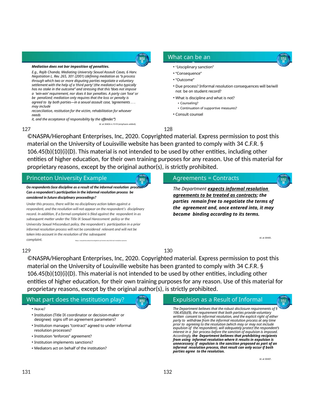 TRAINING MATERIALS Facilitating Fair and Effective - slide 22 of 24