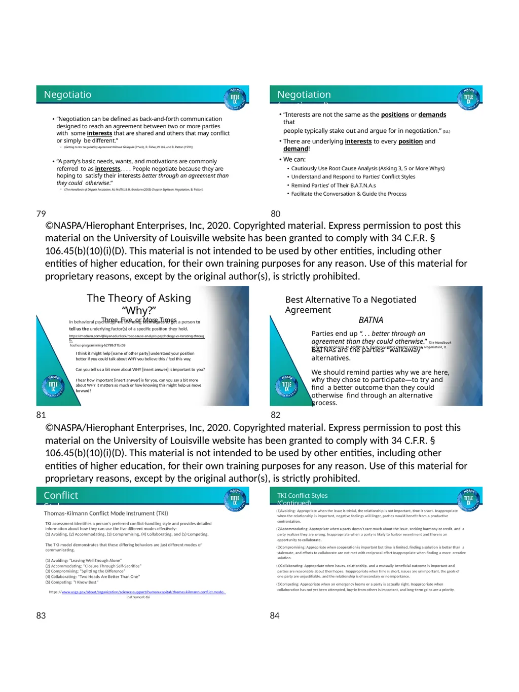 TRAINING MATERIALS Facilitating Fair and Effective - slide 14 of 24