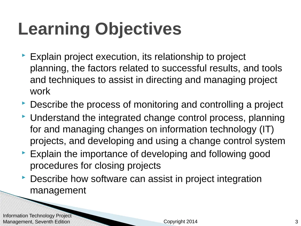 Chapter 4: Project Integration Management - slide 3 of 54