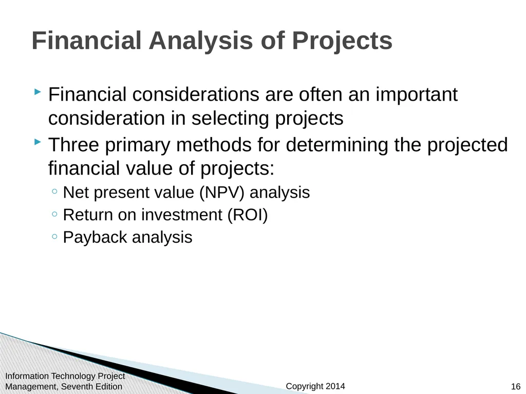 Chapter 4: Project Integration Management - slide 16 of 54
