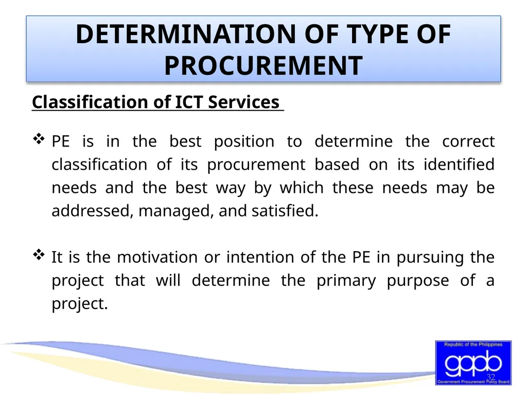 GENERAL PROVISIONS OF RA 9184 AND ITS REVISED IRR - slide 32 of 79