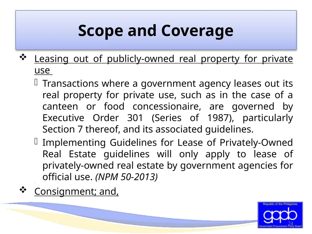 GENERAL PROVISIONS OF RA 9184 AND ITS REVISED IRR - slide 24 of 79