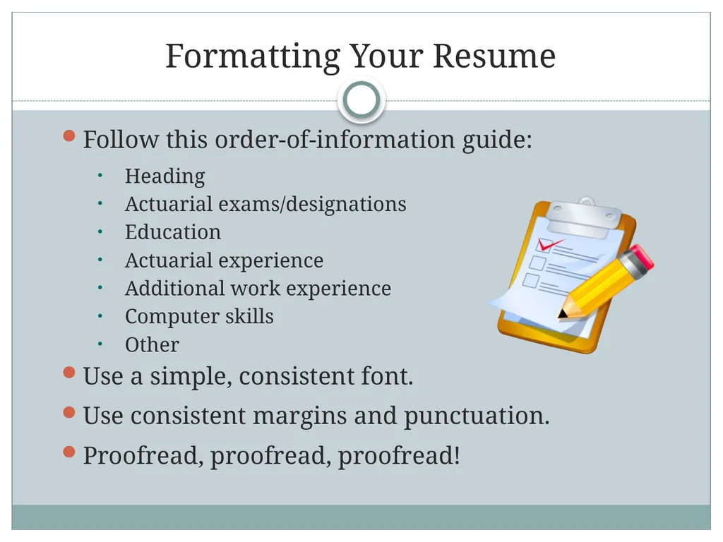 Securing Your First Actuarial Position - slide 8 of 31