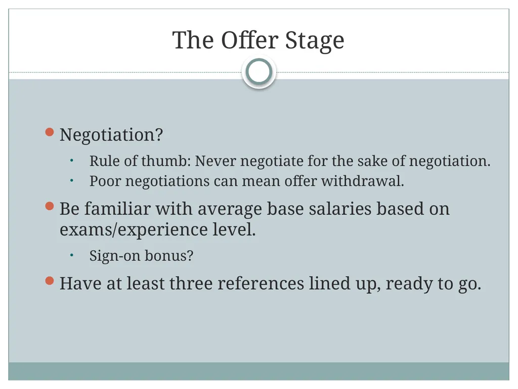 Securing Your First Actuarial Position - slide 26 of 31
