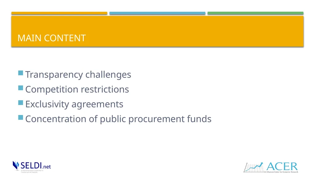 Public procurement and challenges in the energy - slide 2 of 16