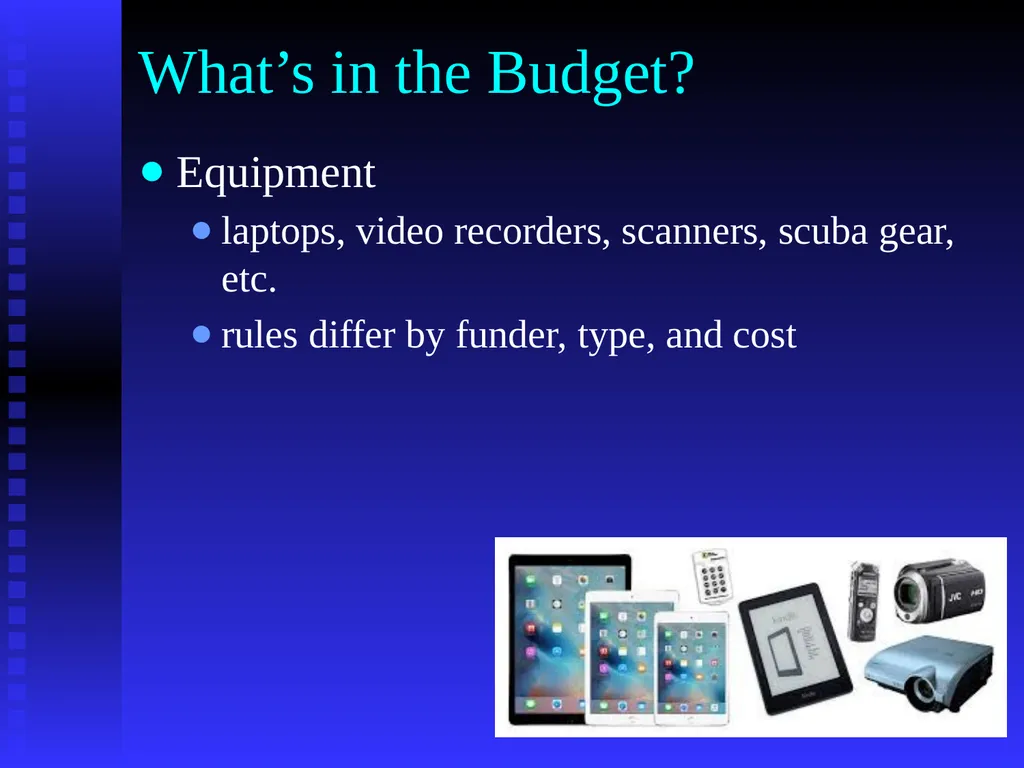 1 Constructing Budgets for Funding Opportunities - slide 9 of 12