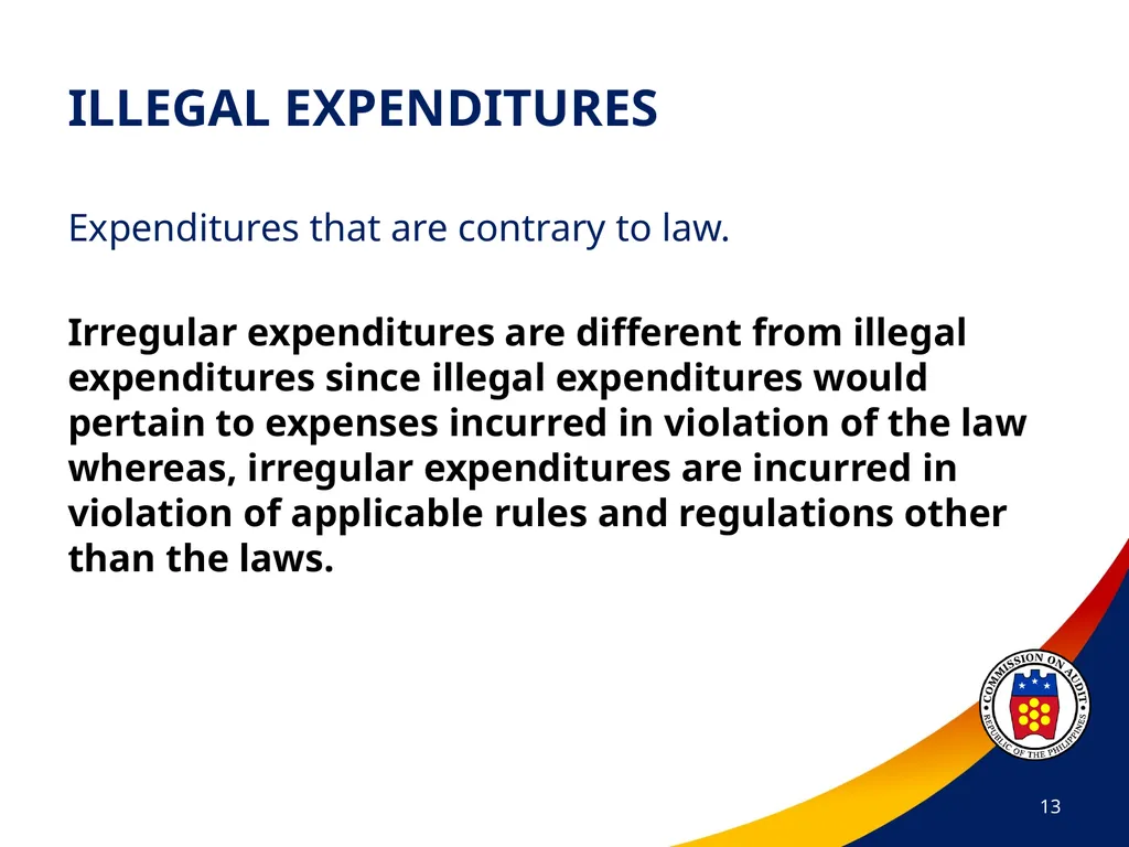 COA Circular No. 2012-003 October 29, 2012 - slide 13 of 53