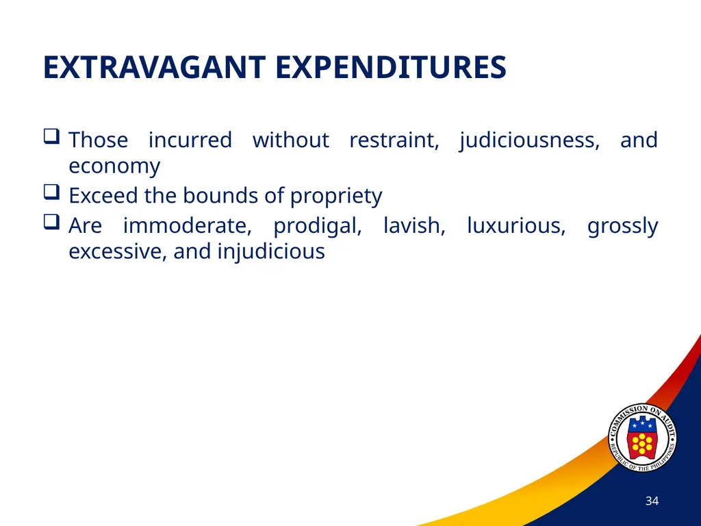 COA Circular No. 2012-003 October 29, 2012 - slide 34 of 53