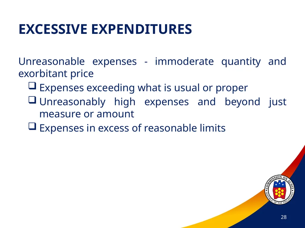COA Circular No. 2012-003 October 29, 2012 - slide 28 of 53