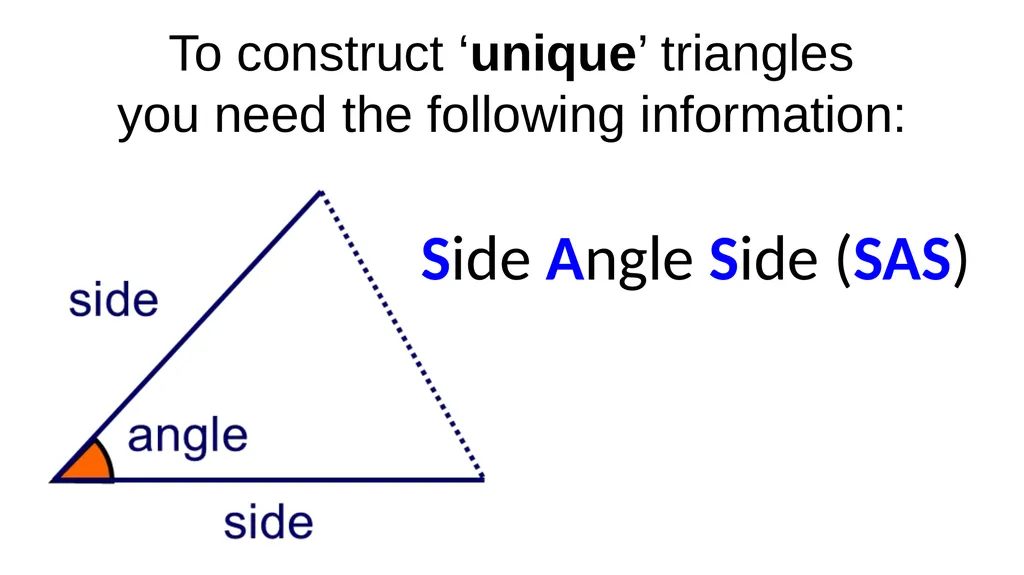 Different Values x 6 cm 70° Is the following - slide 10 of 17