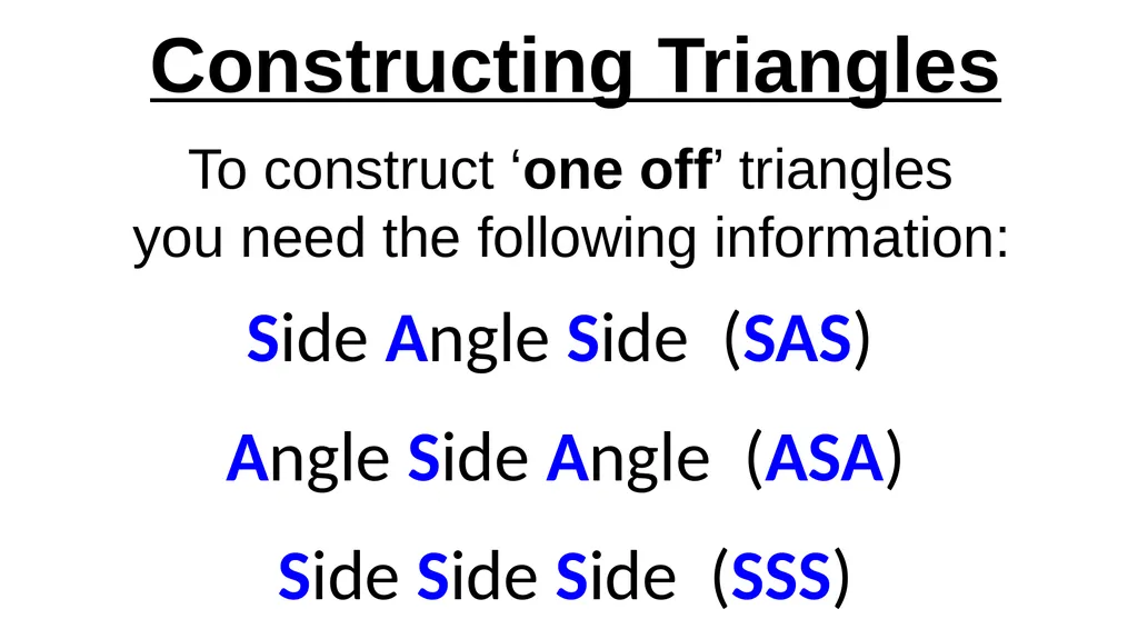 Different Values x 6 cm 70° Is the following - slide 13 of 17