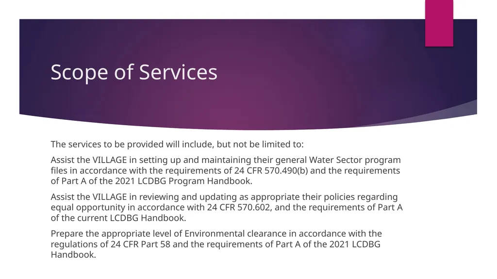 Components of Requests for Proposals (RFP) and - slide 16 of 41