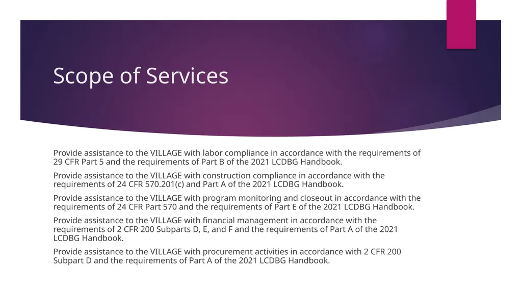 Components of Requests for Proposals (RFP) and - slide 17 of 41