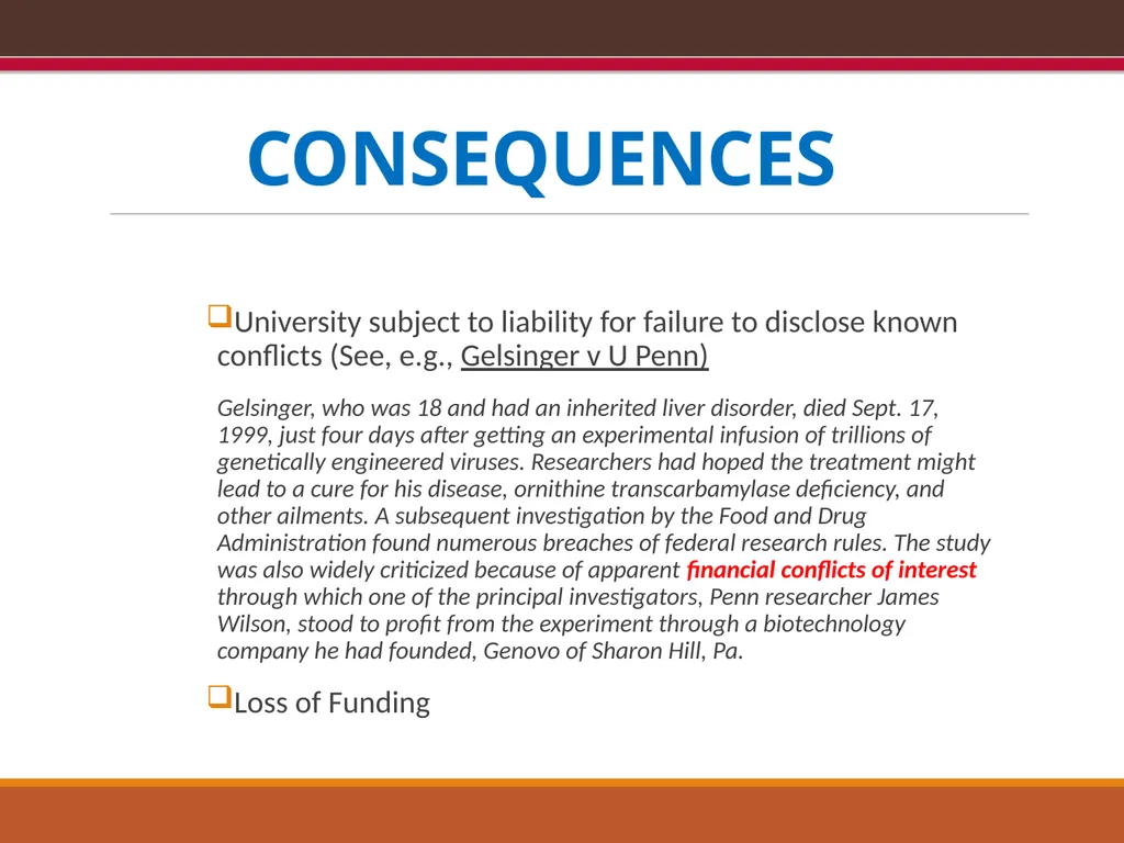 EXPORT CONTROLS OVERVIEW & CONFLICTS OF INTEREST: - slide 41 of 49