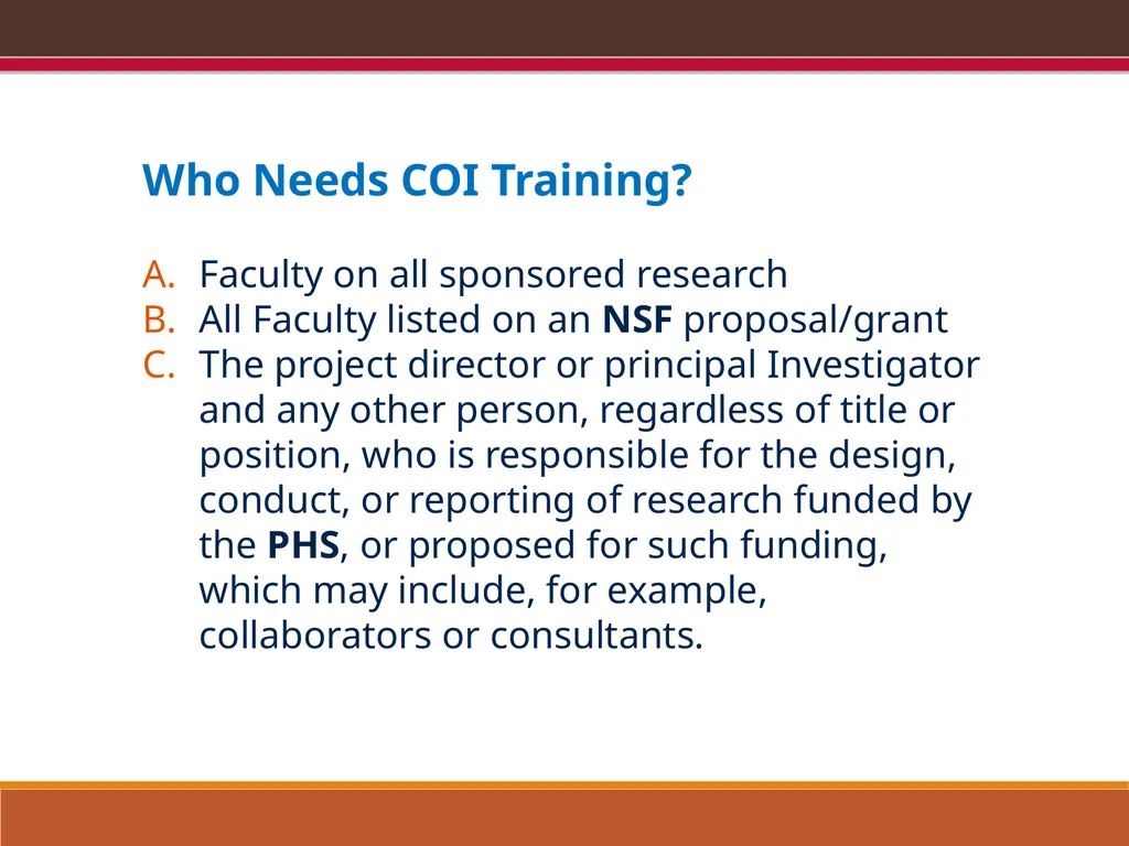 EXPORT CONTROLS OVERVIEW & CONFLICTS OF INTEREST: - slide 45 of 49
