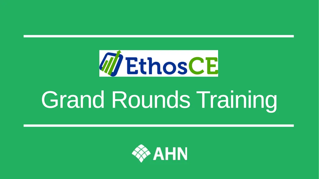 Grand Rounds Training How to Create Sessions