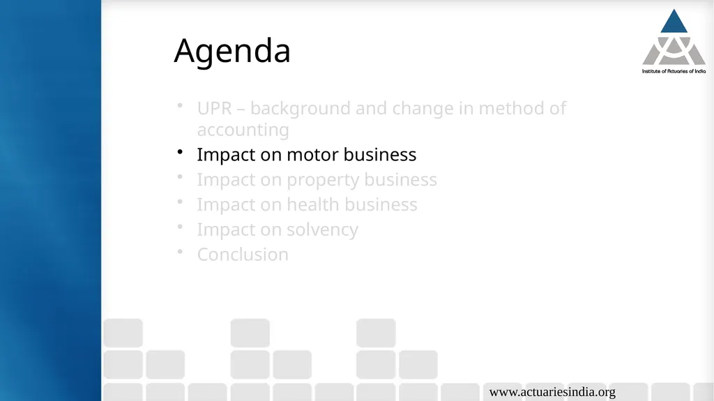 Case study 5: Analysis of implication of change in - slide 10 of 38