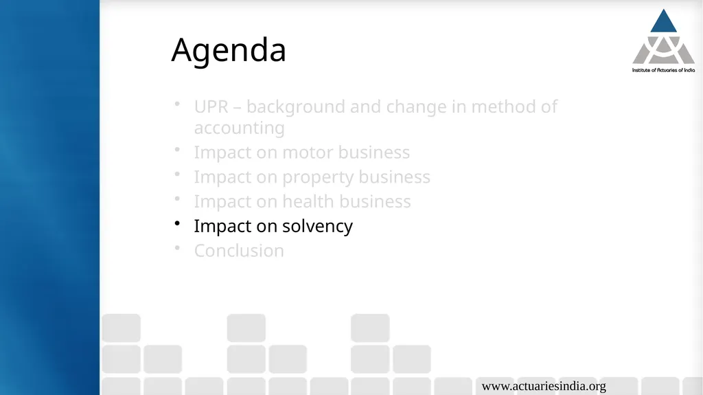 Case study 5: Analysis of implication of change in - slide 31 of 38
