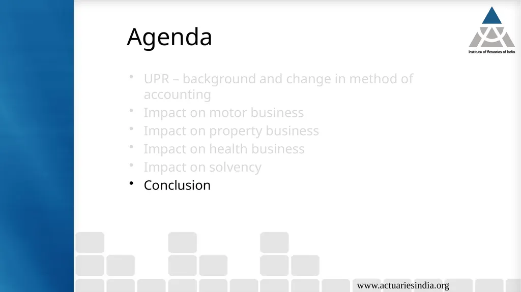 Case study 5: Analysis of implication of change in - slide 36 of 38
