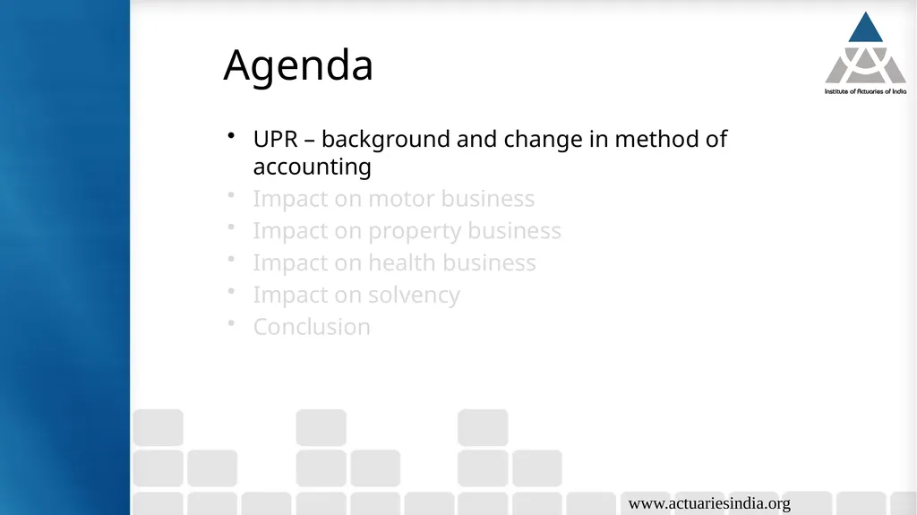 Case study 5: Analysis of implication of change in - slide 5 of 38