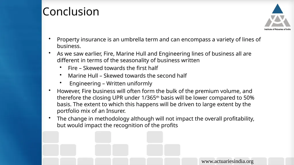 Case study 5: Analysis of implication of change in - slide 23 of 38