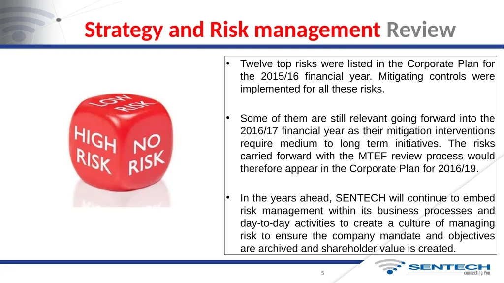 Integrated Annual Report For the Year Ended 31 - slide 5 of 27
