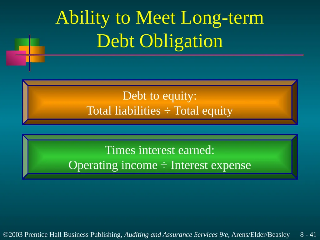Audit Planning and Analytical Procedures Chapter 8 - slide 41 of 43