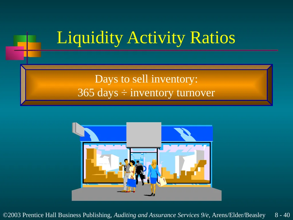 Audit Planning and Analytical Procedures Chapter 8 - slide 40 of 43