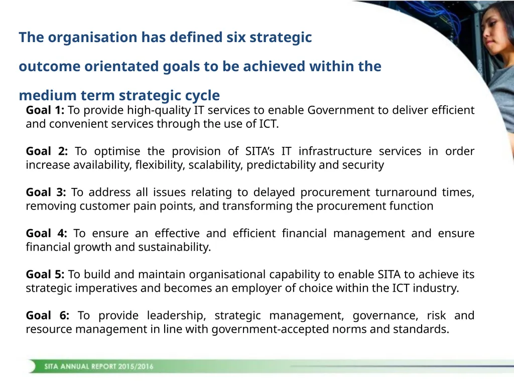 1 CONTENTS STRATEGIC OVERVIEW PERFORMANCE OVERVIEW - slide 6 of 45