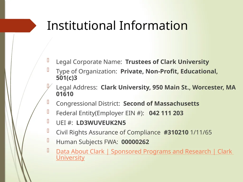 Proposal Preparation 101 Office of Sponsored - slide 11 of 20