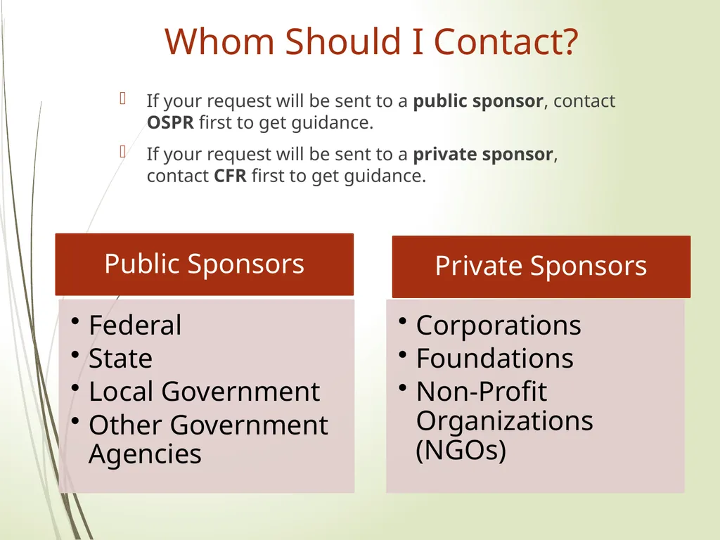 Proposal Preparation 101 Office of Sponsored - slide 4 of 20