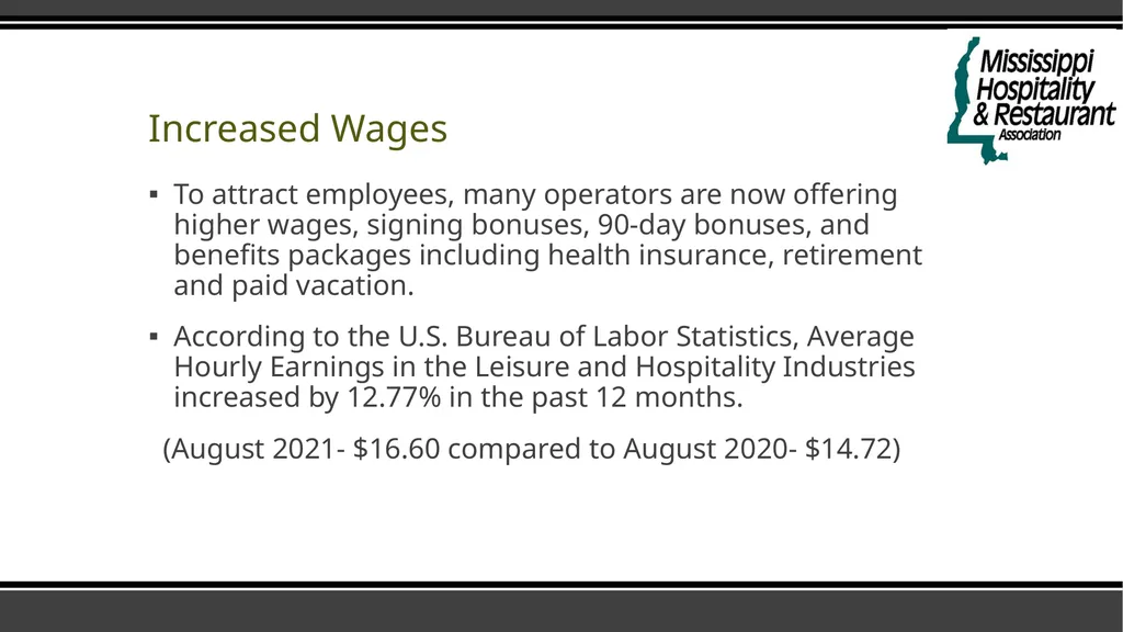 Restaurant Labor Current Analysis and Future - slide 4 of 8