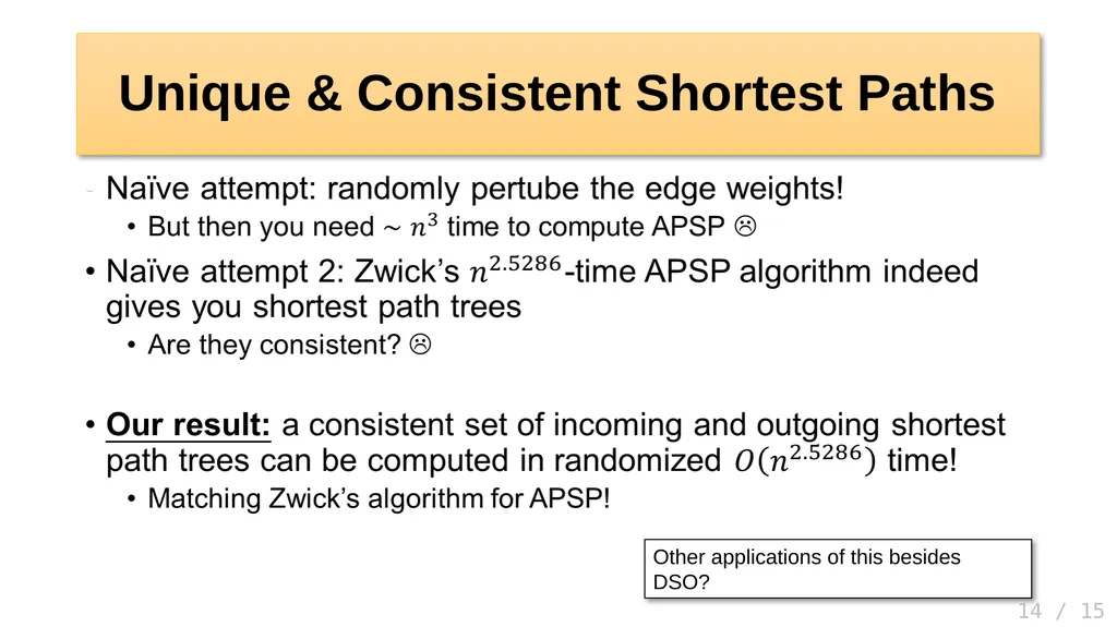 Hanlin Ren, IIIS, Tsinghua University Joint work - slide 14 of 16