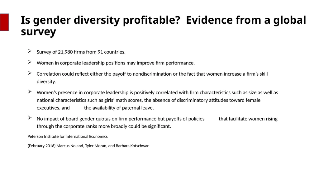 Why focus on Women? Where is the talent? Who are - slide 8 of 20