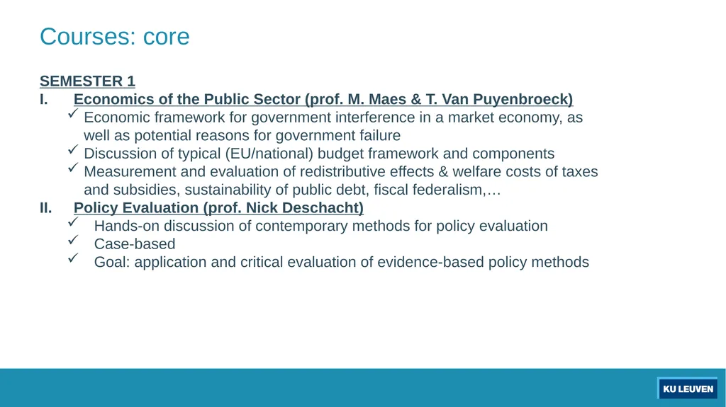 Track Public Policy & Management Faculty of - slide 7 of 13