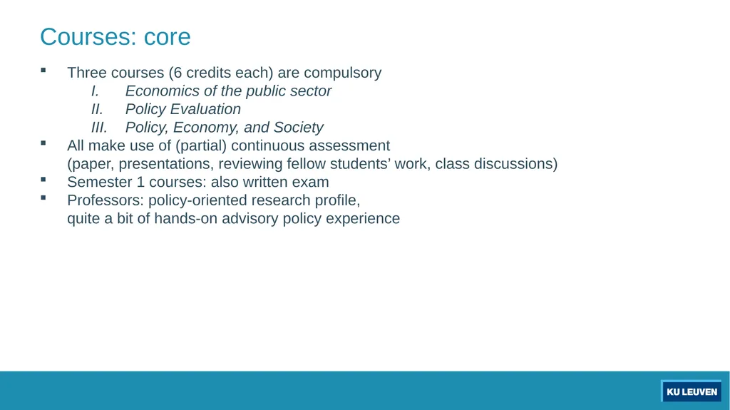 Track Public Policy & Management Faculty of - slide 6 of 13