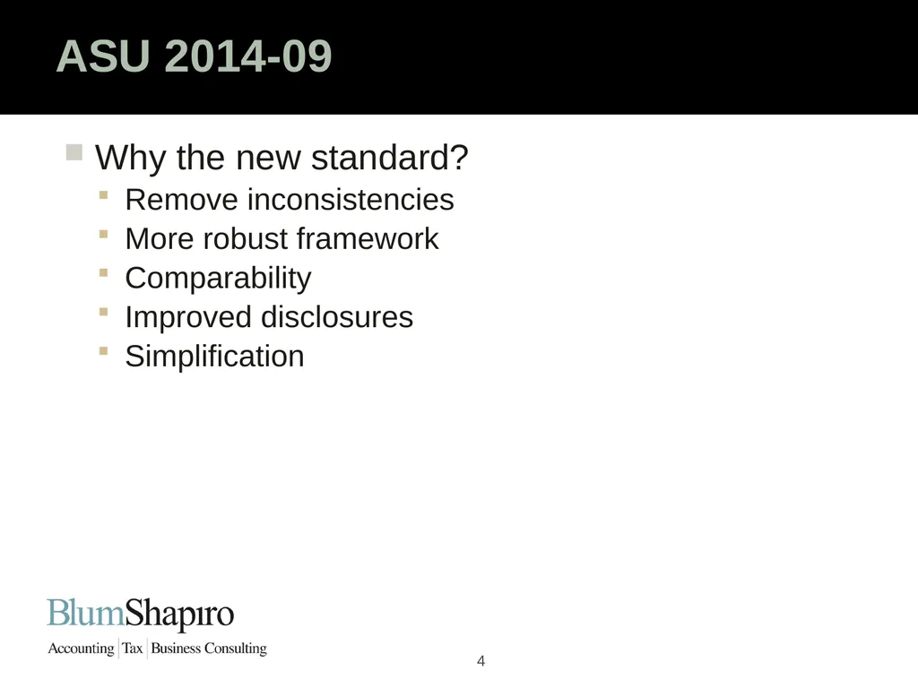 Ready Set Go! The New Revenue Recognition Rules - slide 4 of 32