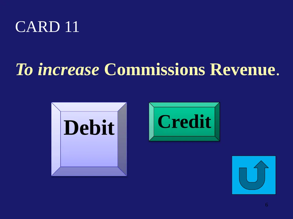 Flash Cards Debits/Credits Drill & Practice for - slide 6 of 54