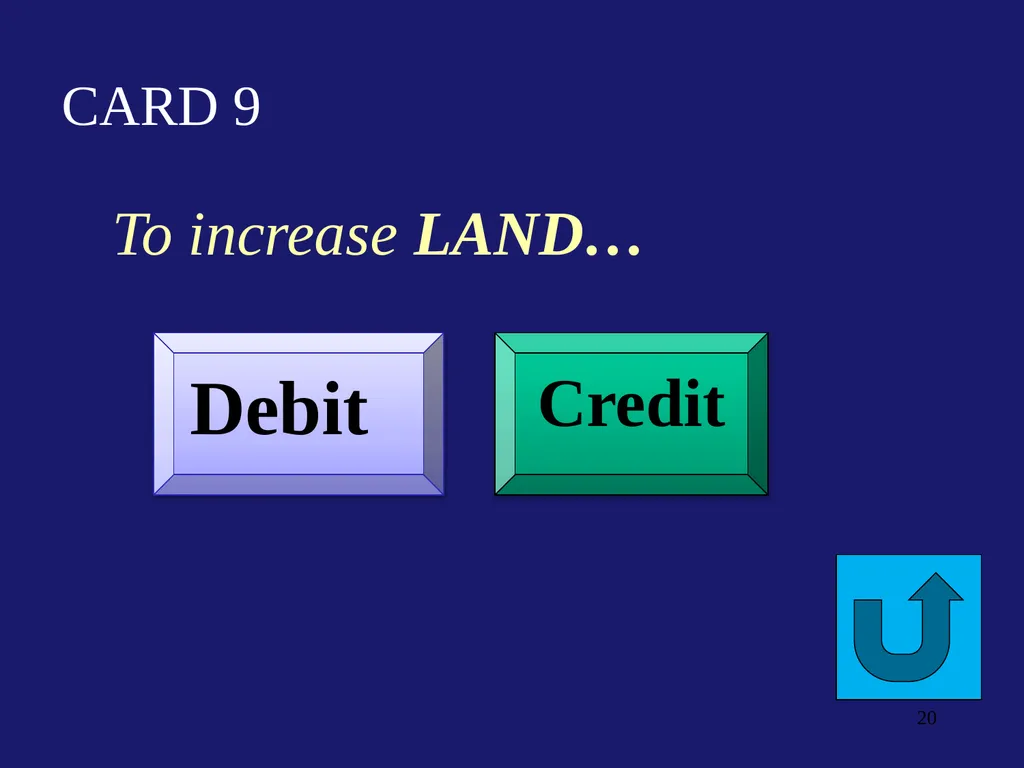Flash Cards Debits/Credits Drill & Practice for - slide 20 of 54