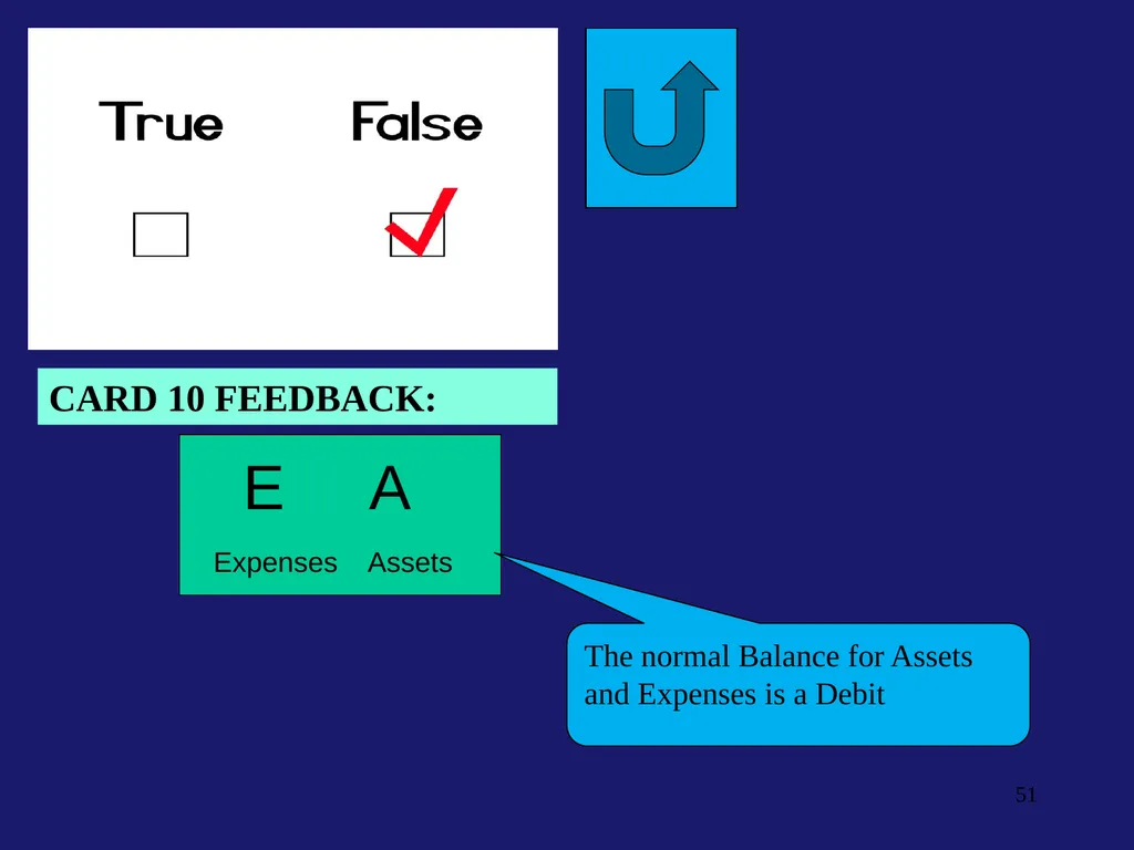 Flash Cards Debits/Credits Drill & Practice for - slide 51 of 54