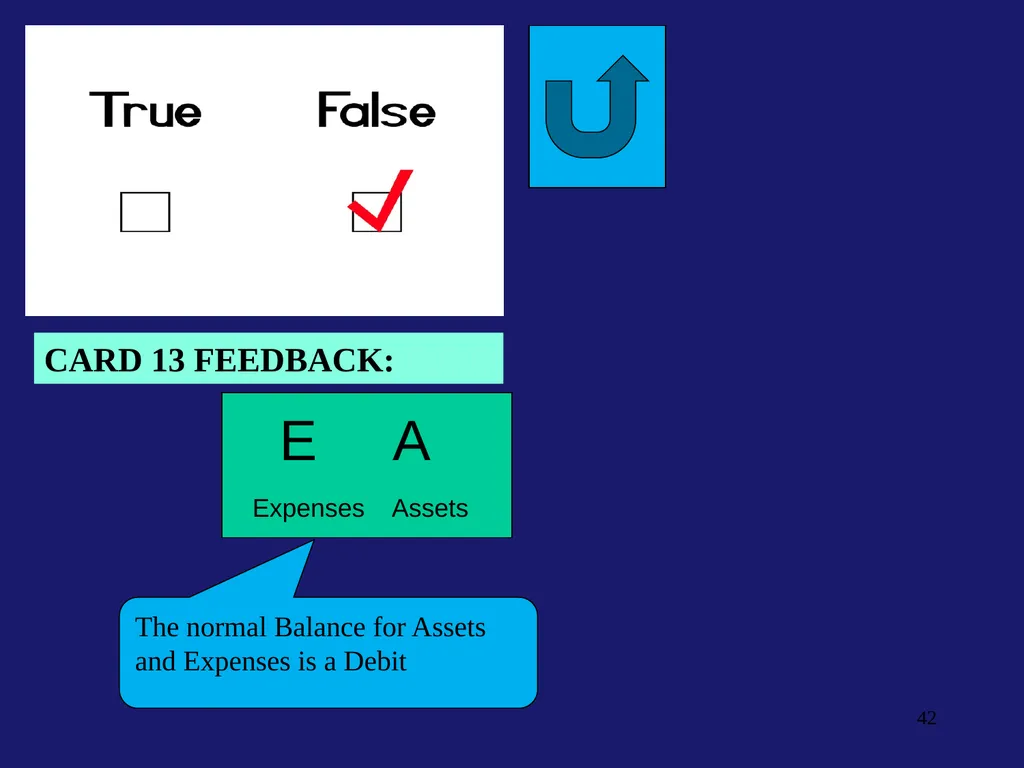 Flash Cards Debits/Credits Drill & Practice for - slide 42 of 54