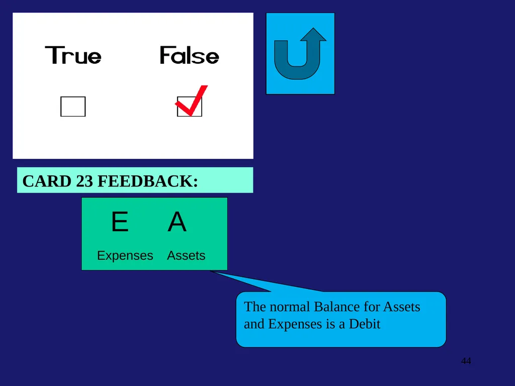 Flash Cards Debits/Credits Drill & Practice for - slide 44 of 54