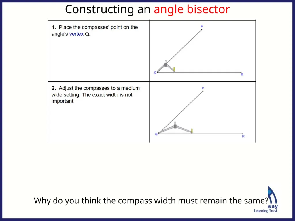 John is standing at the point marked with a red - slide 13 of 23