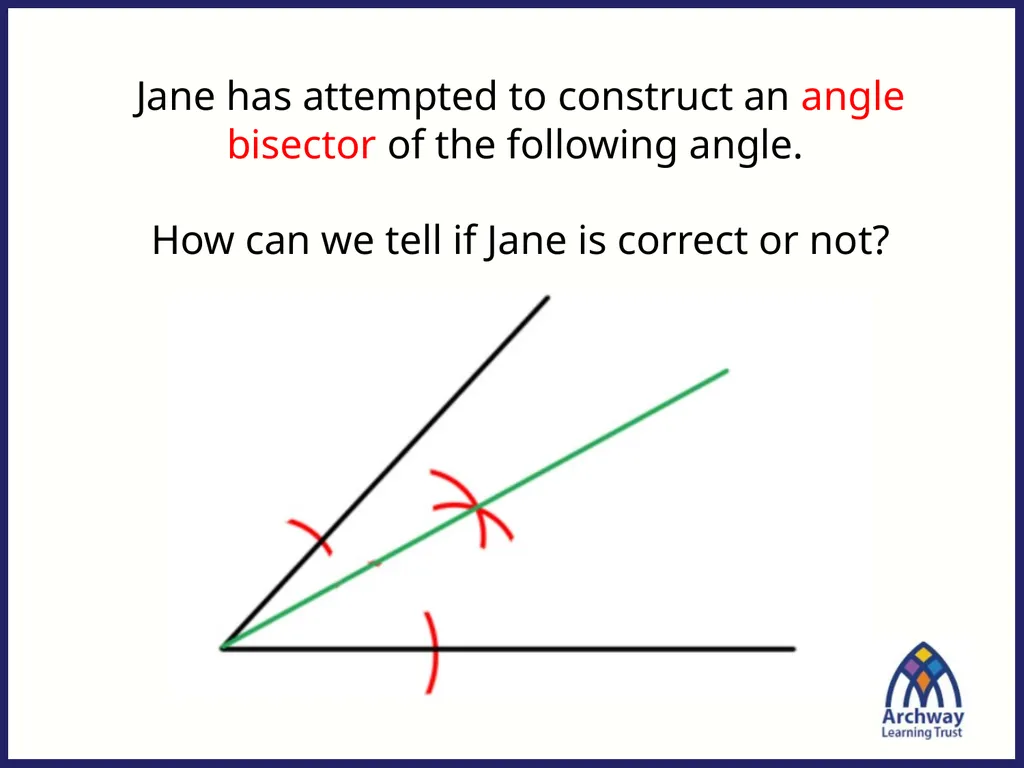 John is standing at the point marked with a red - slide 9 of 23