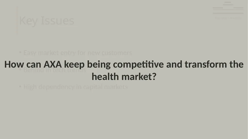 AXA – on demand AXA 2025 Muenster Consulting - slide 5 of 44