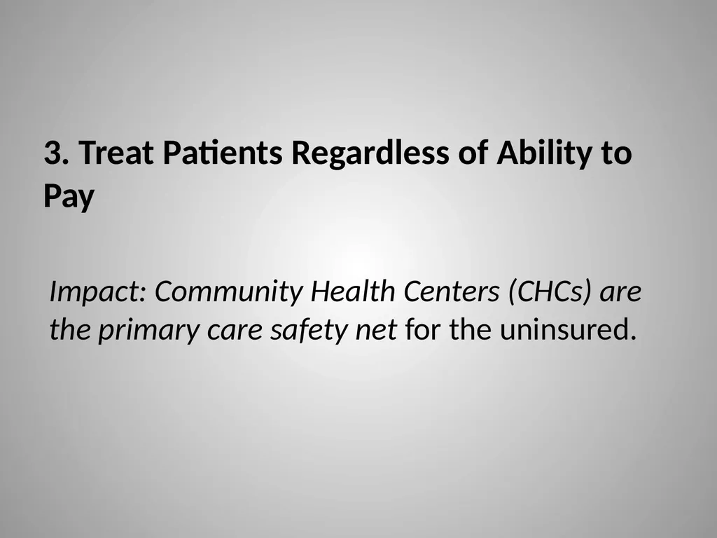FQHCs and FQHC Look-alikes: A Sustainable Business - slide 13 of 30