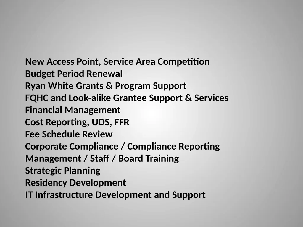 FQHCs and FQHC Look-alikes: A Sustainable Business - slide 4 of 30